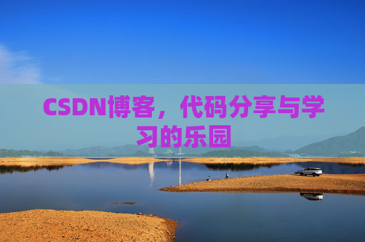 CSDN博客,代码分享与学习的乐园